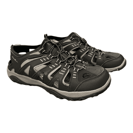 Eddie Bauer Men s Bungee Lace Eastport Breathable Water Shoe Sandals Black 12 Walmart
