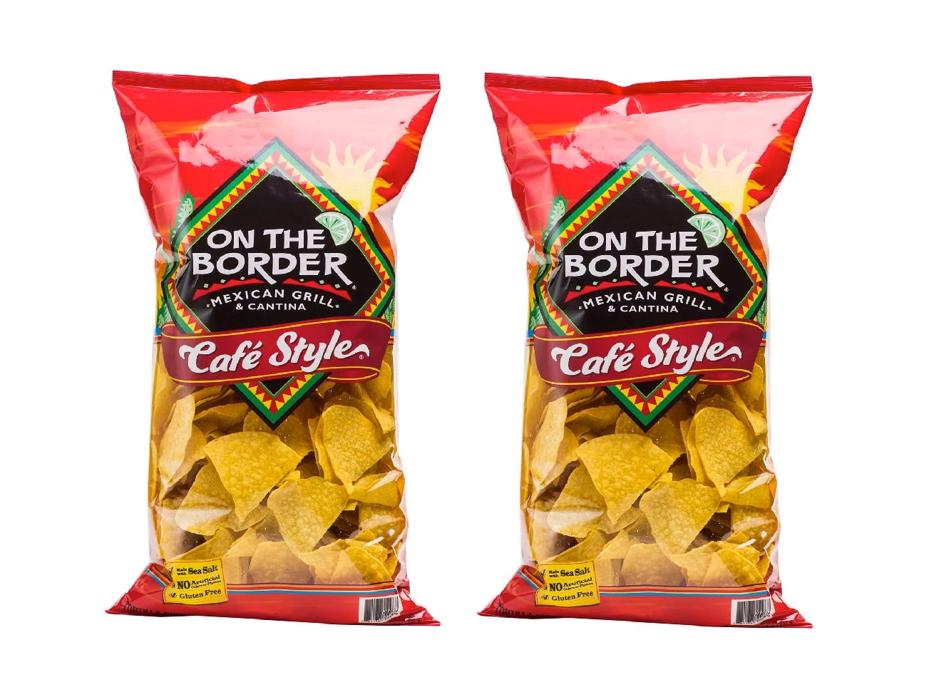 On the Border Café Style Tortilla Chips, 11 oz - Kroger