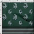 thumbnail image 1 of Soimoi Crepe Silk Fabric Stripe & Peacock Panel Print Fabric by The Yard 42 Inch Wide, 1 of 2
