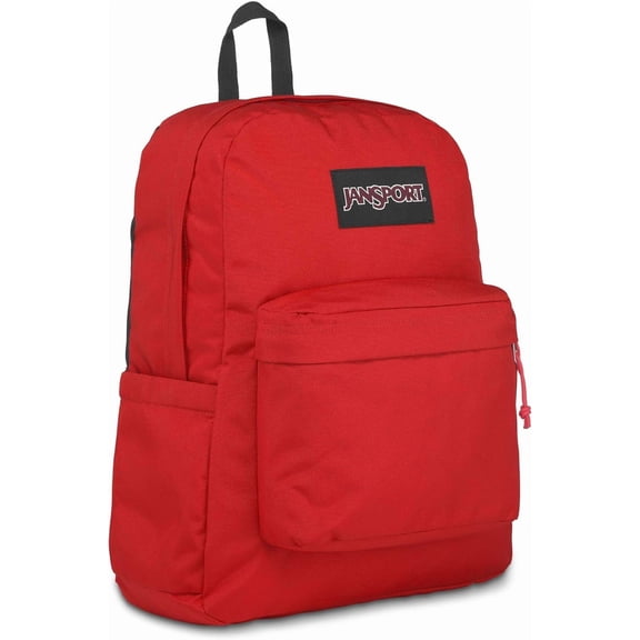 JanSport Backpack (Red/Burgundy/Sky Blue)