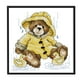 thumbnail image 1 of 14CT sello dibujos animados punto de cruz algodón decoración costura artesanía (Bear4 K597) Likrtyny Oficina Multiescena Multifunción, 1 of 9