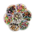 thumbnail image 2 of Metal , Fasteners, Fasteners Mini s, DIY Scrapbooking Paper Fasteners for Paper Craft Scrapbook DIY Craft Decoration , 240pcs, 2 of 7