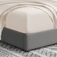 thumbnail image 4 of Swift Home Luxury 6-Piece Sheet Set with Extra Pillow Case, King, Coconut Milk, 4 of 8