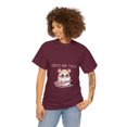 thumbnail image 3 of Specs & Tales Unisex Heavy Cotton Tee  Cute Hamster with Glasses Teeshirt, 3 of 12