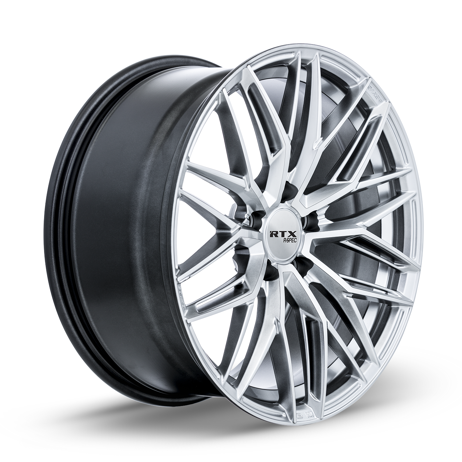 RTX SW20 18x8.5 5x112 ET45 CB66.6 Silver Machined Wheel
