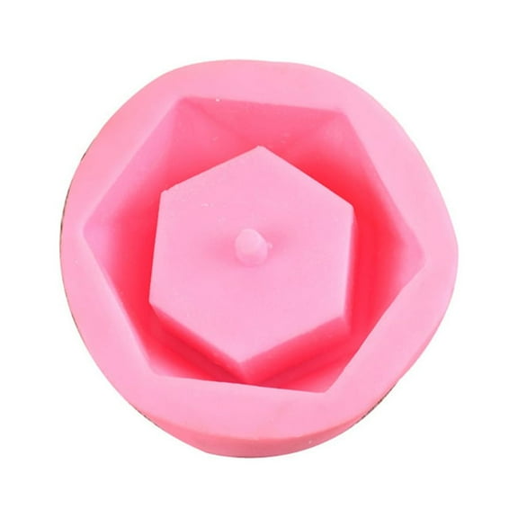 Durable Silicone Flower Pot Mold Geometric Cement Concrete Mould DIY Plant Making