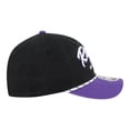 thumbnail image 7 of Men's New Era Black/Purple Colorado Rockies Team Loyal 9FORTY M-Crown Adjustable Hat, 7 of 7