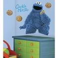 thumbnail image 1 of Sesame Street Cookie Monster Peel & Stick Stick Autocollant Mural Géant, 1 of 1