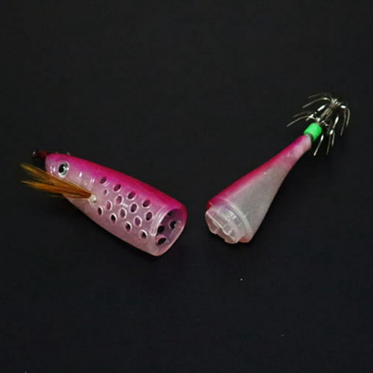 Zhaomeidaxi Set of 5 Fishing Lure Trolling Saltwater Skirted Lures