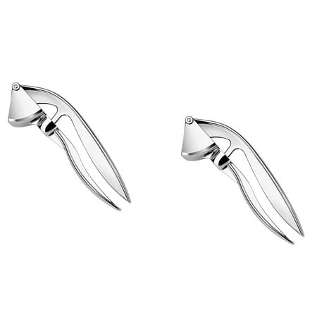 

WELPET Garlic Press Stainless Steel Garlic Mincer Rust Proof Easy Squeeze Garlic Presser Garlic Peeler Kitchen Gadgets