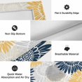 thumbnail image 6 of Yellow Grey Sunflowers Outdoor Rug for Patio/Deck/Porch, Non-Slip Large Area Rug 4 x 6 Ft, Boho Vintage Floral Rustic Blossom Indoor Outdoor Rugs Washable Area Rugs, Camping Rug Carpet Runner, 6 of 8