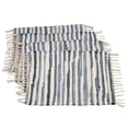 thumbnail image 2 of Saro Lifestyle Striped Denim Chindi Table Mats (Set of 4), 2 of 2