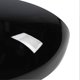 thumbnail image 2 of 1 Pair Carbon Fiber Style Mirror Cover Plastic Weather Resistant Left Right Exterior Rearview Mirror Cap, 2 of 4