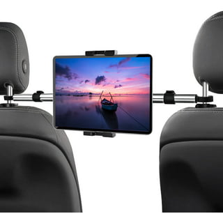 Premium Car Headrest Mount Phone Holder Rotating Cradle Back Seat  Entertainment Dock Black B3 for ZTE Grand X3