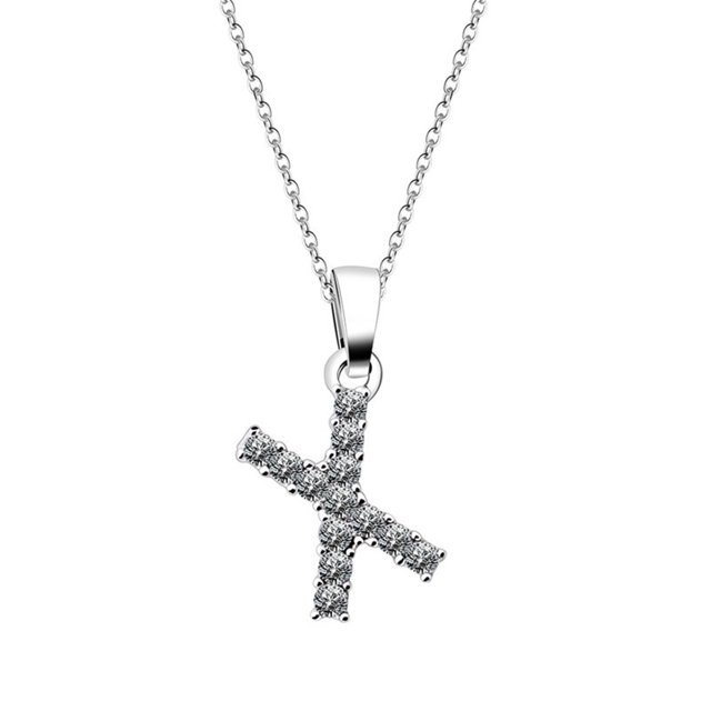 Moda mujer regalo 26 letra inglesa nombre cadena colgante collares joyería Wmkox8yi sjalhkljlk5614