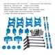 thumbnail image 3 of Tholdsy Brazos oscilantes de Metal para coche con Control remoto, copas de dirección, copa de rueda, pieza de repuesto, adaptador de Kits de construcción modelo Azul, 3 of 6