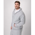 thumbnail image 2 of Hanes Men's & Big Men's Fleece Full Zip Up Hoodie Sweatshirt, Sizes S-3XL, 2 of 8