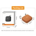 thumbnail image 5 of Mini Carrying Case for DJI Flip, Portable Travel Storage Bag Flip Drone Body Case Waterproof PU Leather EVA Protective Cover Hard Shell Organizer with Carabiner Accessories, 5 of 10