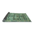thumbnail image 2 of Ahgly Company Indoor Square Abstract Light Blue Modern Area Rugs, 8' Square, 2 of 4