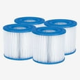 thumbnail image 1 of FANNGYX 4-Pack Type D Pool Filter Cartridges ,Replacement for Funsicle Pool Filters (Compatible with Adult-Sized Pools) LG618-582, 1 of 6