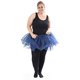 thumbnail image 2 of BellaSous Classic Tutu en capas para disfraces, carreras divertidas y uso diario sobre leggings (talla única, azul marino) BellaSous 423-NB-OS, 2 of 2