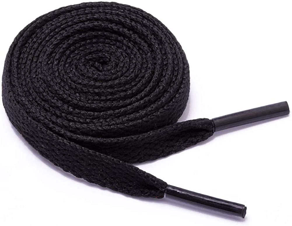 Ensemble de Lacets Plats de 2 Paires Longueurs Multiples pour Espadrilles