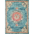 thumbnail image 1 of Unique Loom Penrose Center Medallion Rug10' x 14' Rectangle Turquoise/Beige, 1 of 1