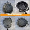 thumbnail image 3 of HOOWIFFY Oil Drain Pan Tank Rectangular Oil Drip Pan Black 1Pack, 3 of 7