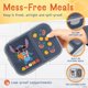 thumbnail image 4 of Lonchera Bento Box Disney a prueba de fugas para niños con diseño de Mickey Minnie, 4 of 7