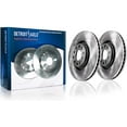 thumbnail image 4 of Detroit Axle - Brake Kit for 15-20 VW Passat, 12.28 inch Front and 10.70 inch Rear Disc Brake Rotors Ceramic Brake Pads 2015 2016 2017 2018 2019 2020, 4 of 8