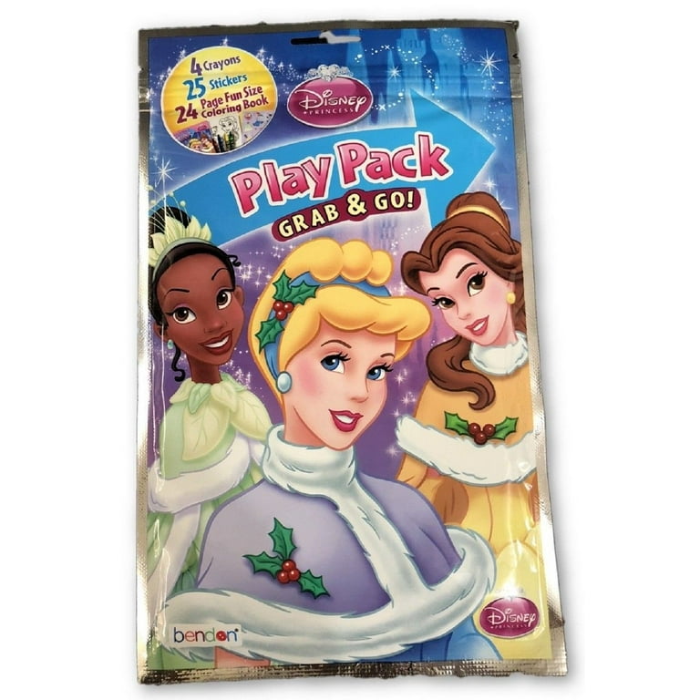 Party Favors - Princess Christmas Edition - Grab and Go Play Pack - 1ct