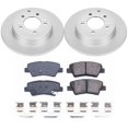 thumbnail image 2 of Power Stop Crk5381 Rotor De Freno Recubierto Y Pastillas De Freno De Cerámica - Traseras Para Hyundai Azera 2012-2017 Hyundai Sonata 2011-2015 Kia Optima 2011-2016 [Modelo Específico], 2 of 5