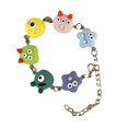 thumbnail image 1 of B Pulseras de animales de dibujos animados lindos Pulsera de animales de dibujos animados de resina de color caramelo, 1 of 5