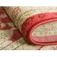 thumbnail image 5 of Unique Loom Adel Edinburgh Rug Red/Brown 8' x 11' 2" Rectangle Floral Traditional Perfect For Living Room Bed Room Dining Room Office, 5 of 9