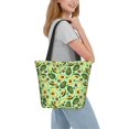 thumbnail image 3 of Ratiio Avocado With Seeds Print Shoulder Bag for Women, Polyester Crossbody Purse Lightweight Handbag for Daily Travel and Casual Use, 3 of 6