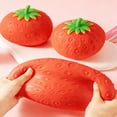 thumbnail image 6 of Jumbo Strawberry Squish Toys, 15" Fruit Taba Squish Toys, Stress Balls, Gifts, 6 of 6