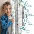 thumbnail image 3 of Blackout Kids Curtains,Pioneer Flower Floral Print Pattern Childrens Insulated Curtains Set Of 2,Bedroom Essentials,Toddler Room Decor 42"x54", 3 of 5