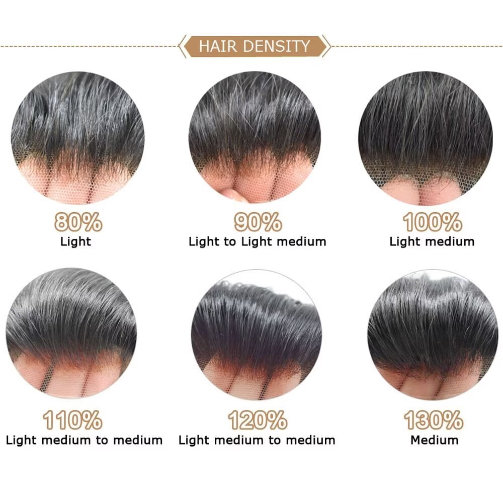 Lyrical Hair Toupee for Men Hair System for Man Siwss Super Welded Lace Mens Hairpieces Human Hair Replacement System Lace Hair Unirs Wig #1B Off Black