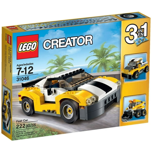 LEGO - 31046 Créateur: Fast Car (222 Pièces)