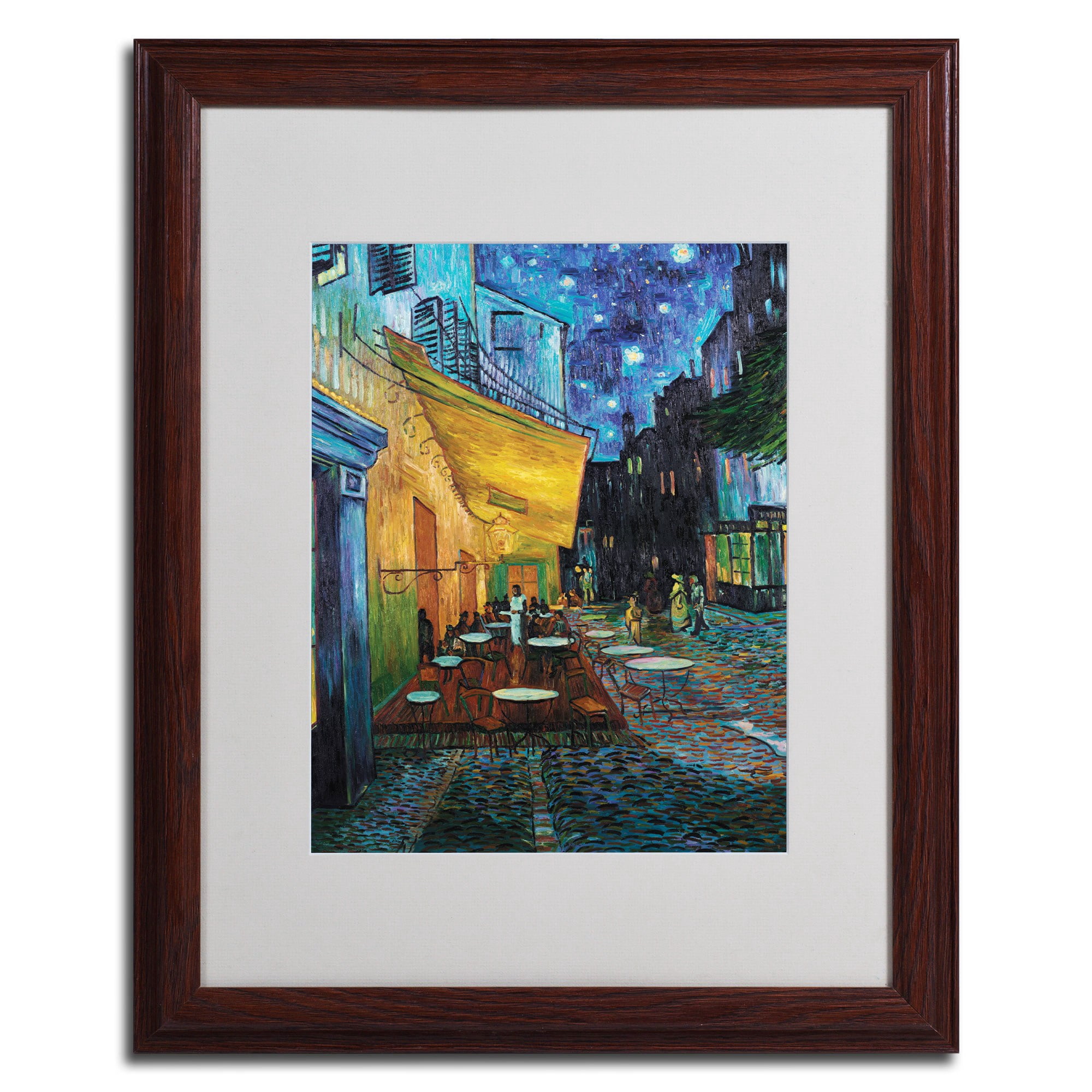 Trademark Art 'A Tree of Life' Framed Matted Art by Kurt Shaffer