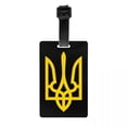 thumbnail image 1 of Custom Special Forces Of Ukraine Luggage Tag With Name Card Alpha Group Privacy Cover ID Label for Travel Bag Suitcase, 1 of 1