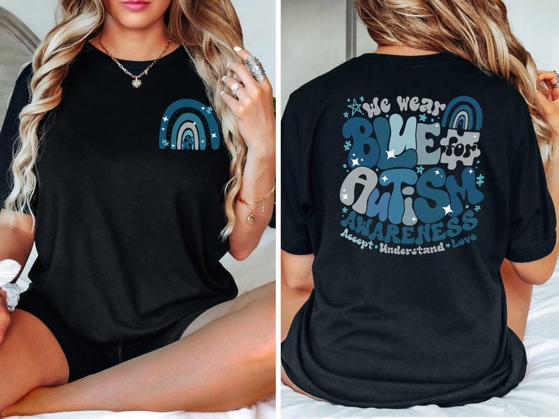 Autism Awareness Shirt, Autism Shirt, We Wear Blue, Occupational Therapy Tee, Special Education Gift, ABA Therapy T-Shirt