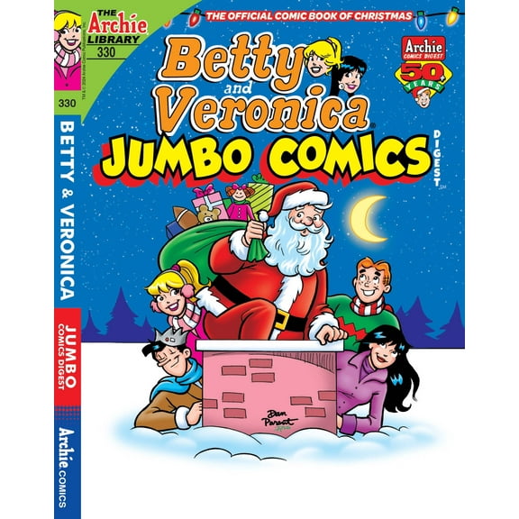Betty And Veronica Jumbo Comics Digest - Issue 330: The Official Comic Book Of Christmas, Betty, Veronica Friends Go To Riverdale's Christmas Skateathon, But What Happens When Archie Wilbur Join?