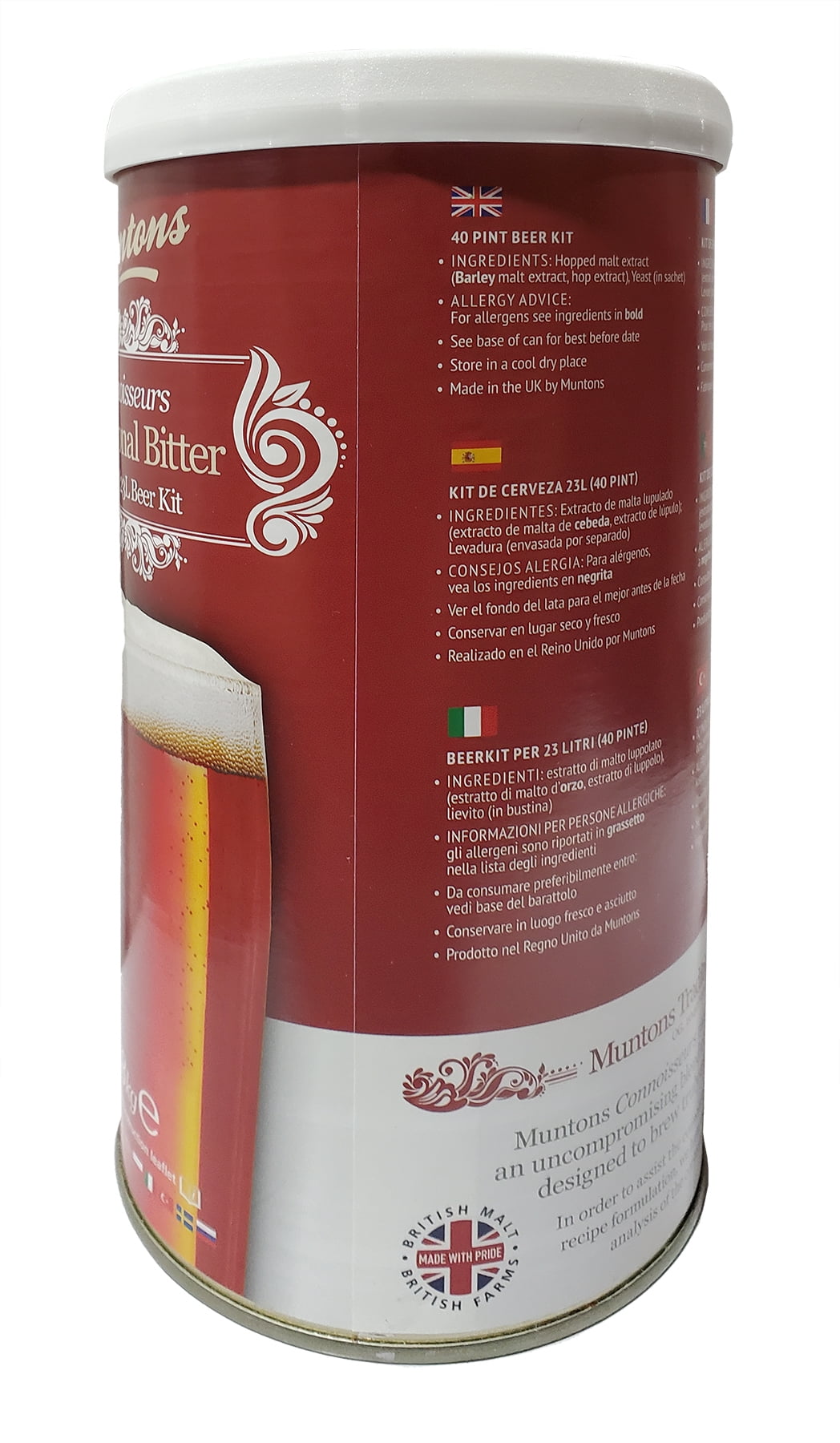 Malto per Birra Coopers light dry malt