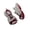 Grayish red, variant on Women Rhinestone Chunky Platform Sneakers Sparkle Dad Style Casual Shoes