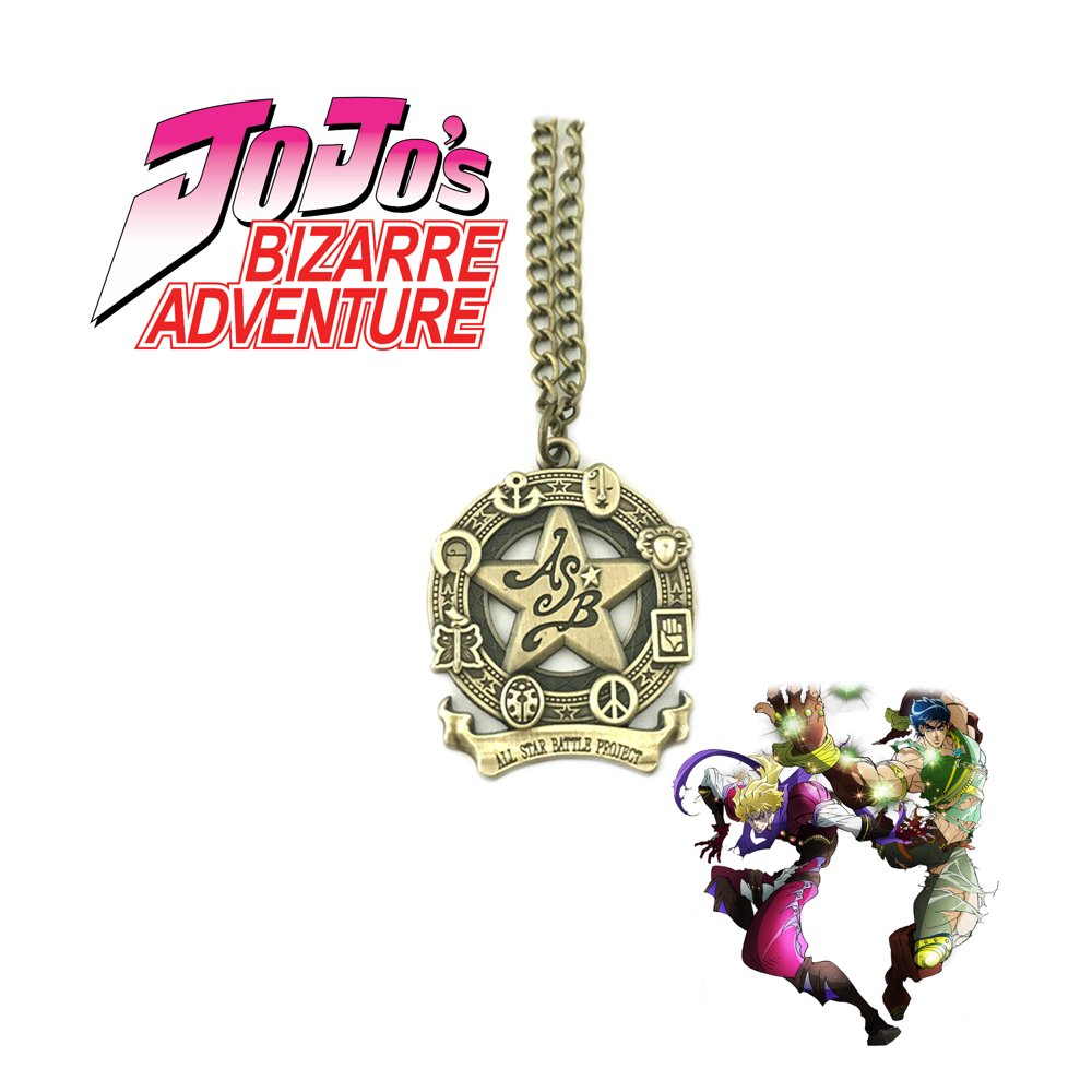 Superheroes JoJo's Bizarre Adventure Necklace Pendant Allstar Battle
