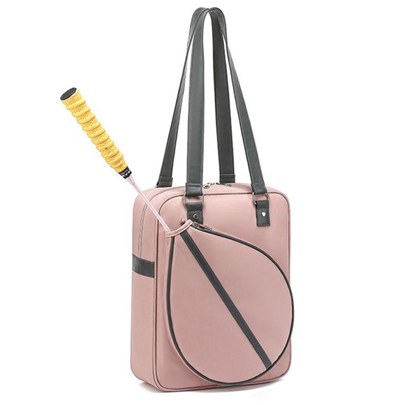 Bolsa de tenis de hombro para mujeres y hombres, portátil, para llevar raquetas de tenis, para deportes al aire libre y fitness.