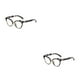 thumbnail image 1 of Qarigey Filtro de gafas de lectura para mujeres miopes colgante de moda lente Anti-azul computadora mano de obra fina suministros de oficina Type1 NO1, 1 of 6
