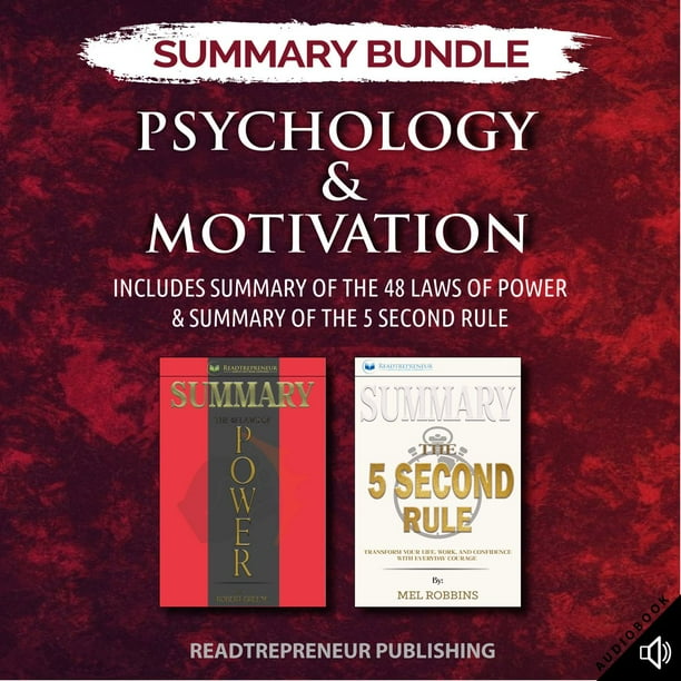 Summary Bundle Psychology & Motivation Readtrepreneur