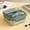 Green, variant on Emdiqzs Bento Lunch Box Food Storage Containers 1000ml Leakproof Lunch Box with Utensils, for Office School Picnic, Green/Blue/Yellow
